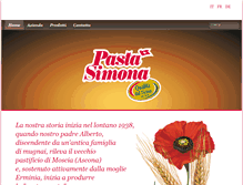 Tablet Screenshot of pastasimona.ch